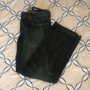 KENNETH COLE REACTION Boot Cut Denim Jeans